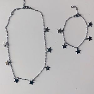 Brandy Melville Choker and Bracelet Set